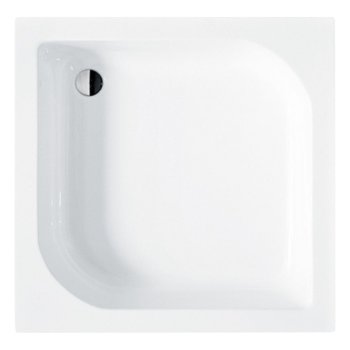Душевой поддон Besco Ares, квадратный, 80×80 см, акрил белый